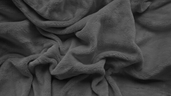 KARÁCSONYFÁK piros flanel ágynemű + SOFT sötétszürke mikroplüss lepedő 90x200 cm