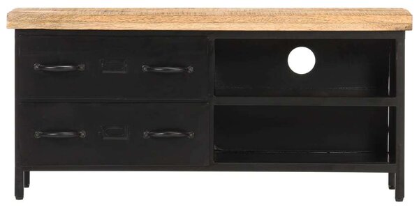 VidaXL Mangófa TV-szekrény - Ipari Stílus - 90x30x41 cm