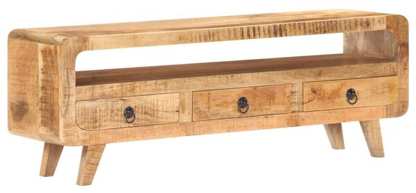 VidaXL tömör nyers mangófa TV-szekrény 117 x 30 x 41 cm
