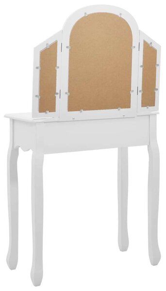 VidaXL Fésülködőasztal - Fehér - 65x36x128 cm