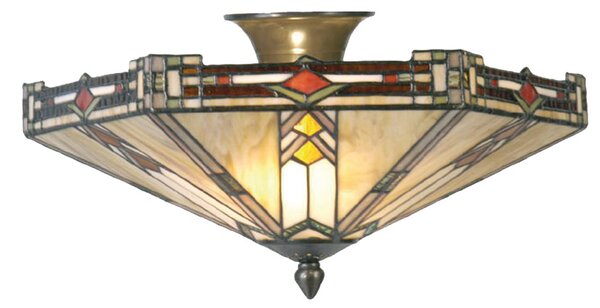 Sona TIF-10908 Tiffany mennyezeti lámpa