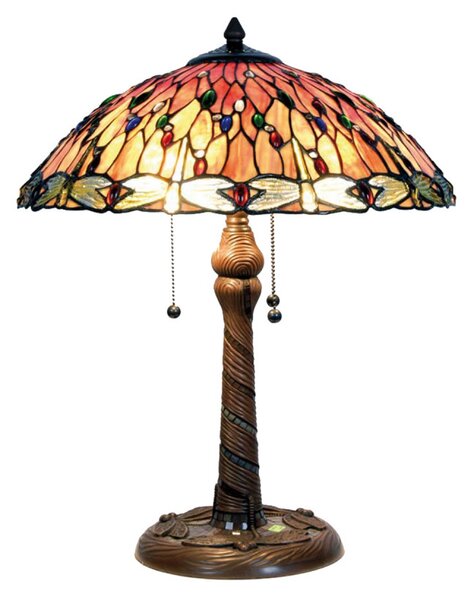 David TIF-35012 Tiffany asztali lámpa
