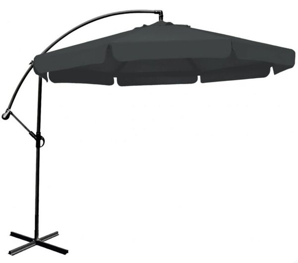 Összecsukható kerti napernyő 350 cm GREY