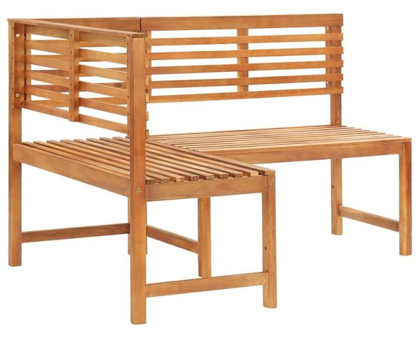 VidaXL Akácfa Sarokpad - 140 cm