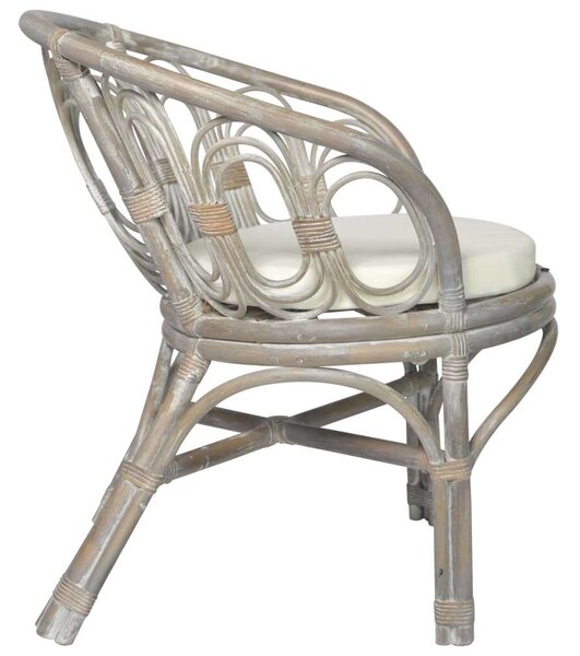 Rattan Szék - Kényelmes Ülőalkalmatosság - 72x68x76 cm