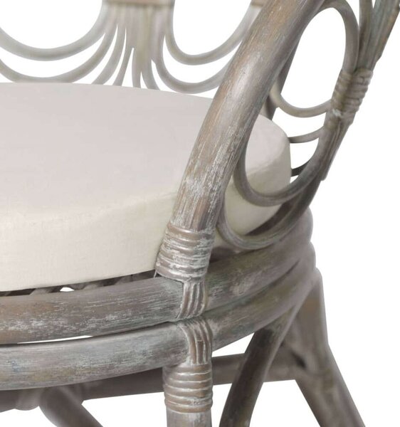 Rattan Szék - Kényelmes Ülőalkalmatosság - 72x68x76 cm