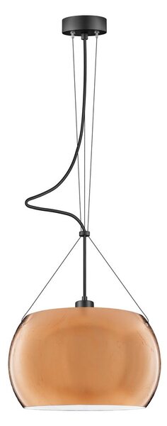 Momo rézszínű függőlámpa, ⌀ 33 cm - Sotto Luce