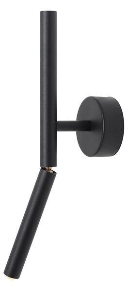 Aldex modern fali lámpa stick fekete ald1084c1