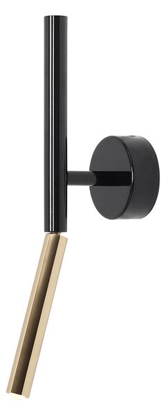 Aldex modern fali lámpa stick fekete ald1067c1