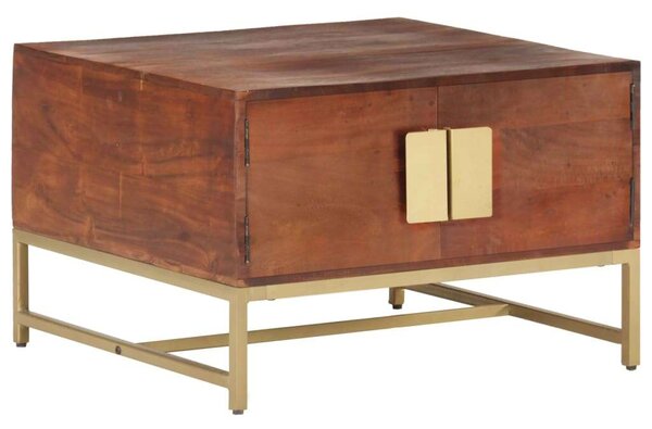 VidaXL Akácfa Dohányzóasztal - 67x67x45 cm