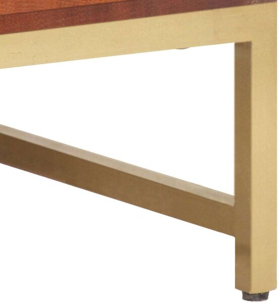 VidaXL Akácfa Dohányzóasztal - 67x67x45 cm