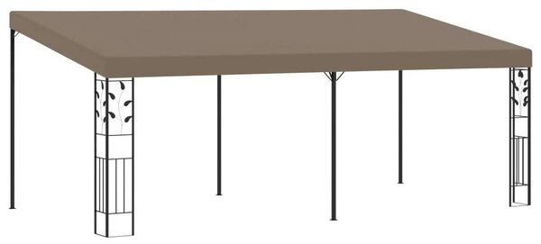 VidaXL falra szerelhető pavilon 6 x 3 x 2,5 m, tópszínű