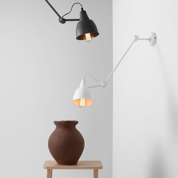 Aldex loft skandináv fali lámpa aida fehér ald814pl_g