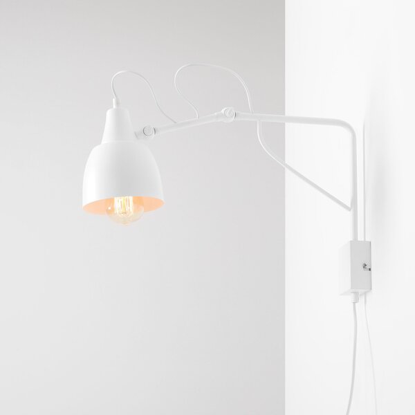 Aldex loft skandináv fali lámpa soho fehér ald1002c_m