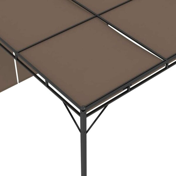 VidaXL Kerti Pavilon - Barna - 3x3x2,25m