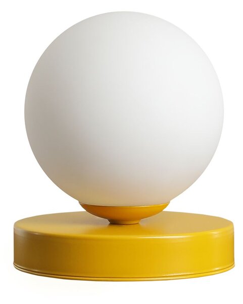 Aldex modern asztali lámpa ball sárga ald1076b14_s
