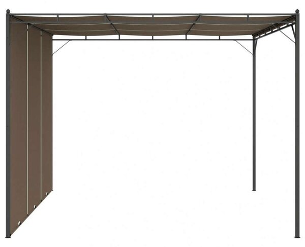 VidaXL Kerti Pavilon - Barna - 3x3x2,25m