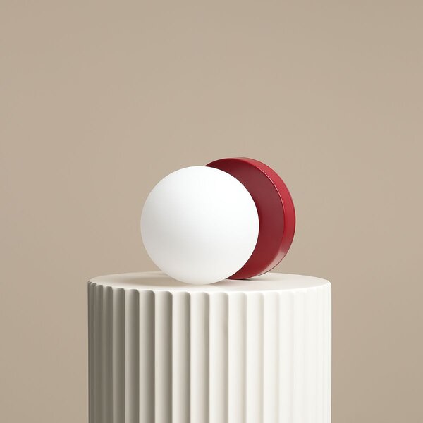 Aldex modern asztali lámpa ball piros ald1076b15_s