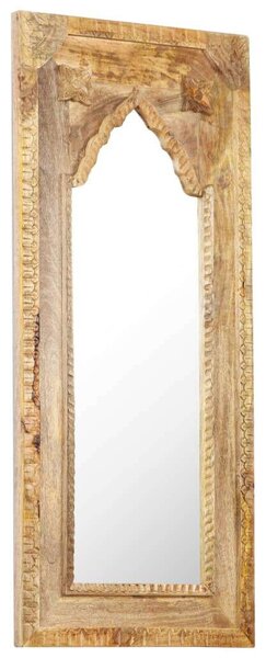 VidaXL tömör mangófa tükör 50 x 3 x 110 cm