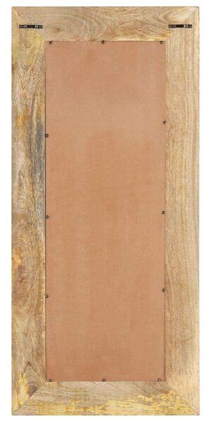 VidaXL tömör mangófa tükör 50 x 3 x 110 cm