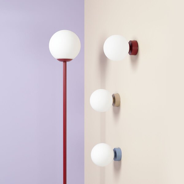 Aldex modern állólámpa pinne piros ald1080a15
