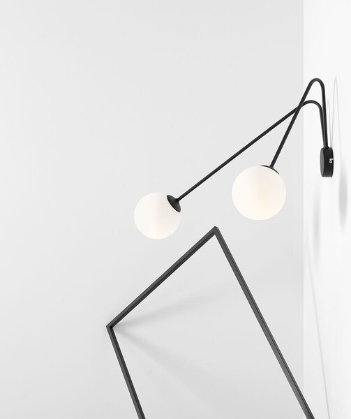 Aldex modern fali lámpa holm fekete ald1082d1_l