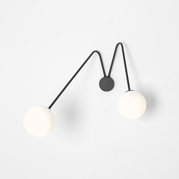 Aldex modern fali lámpa holm fekete ald1082d1_l