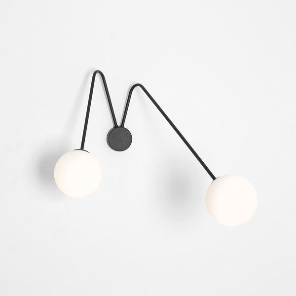 Aldex modern fali lámpa holm fekete ald1082d1_l