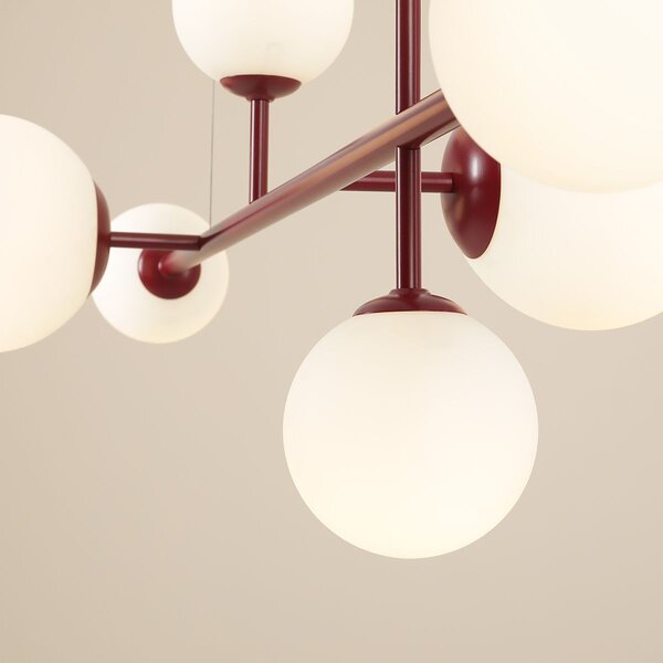 Aldex modern függeszték dione piros ald1092k15