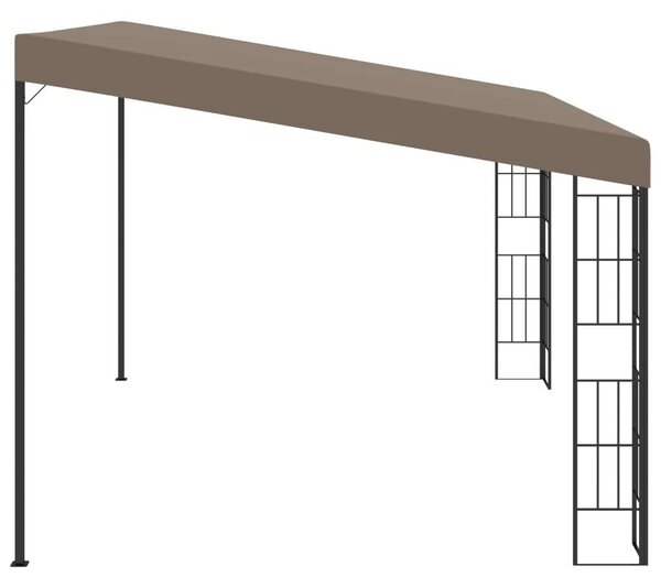 VidaXL Pavilon - Falra Szerelhető - Szövet - 4x3m