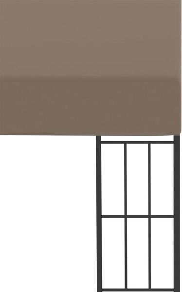 VidaXL Pavilon - Falra Szerelhető - Szövet - 4x3m