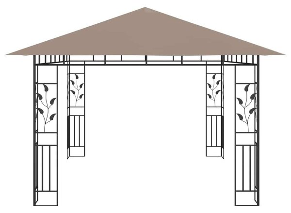 Kerti Pavilon - Szúnyogháló - Bézs - 4x3m