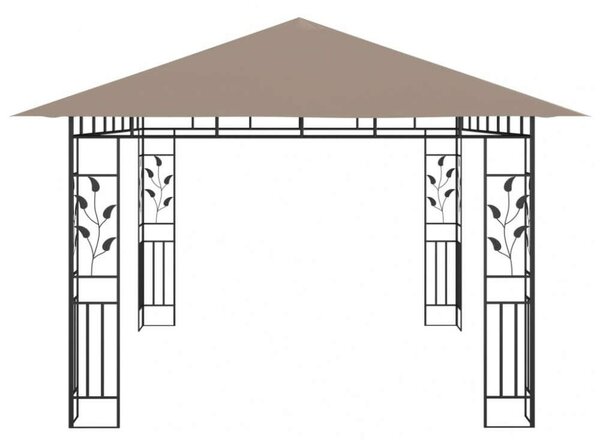 Kerti Pavilon - Szúnyogháló - Bézs - 4x3m