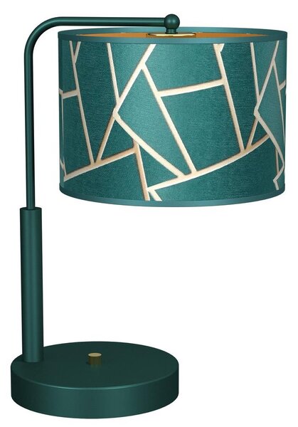 Milagro Asztali lámpa ZIGGY 1xE27/60W/230V zöld/arany MI1573