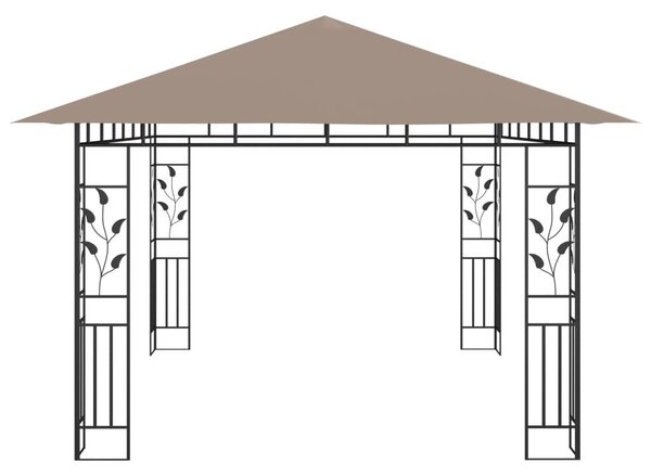 Kerti Pavilon - Szúnyogháló - Bézs - 4x3m