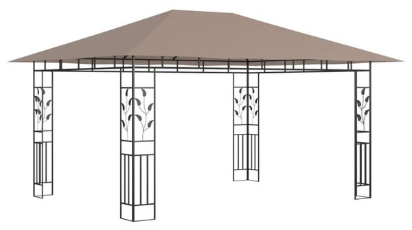 Kerti Pavilon - Szúnyogháló - Bézs - 4x3m