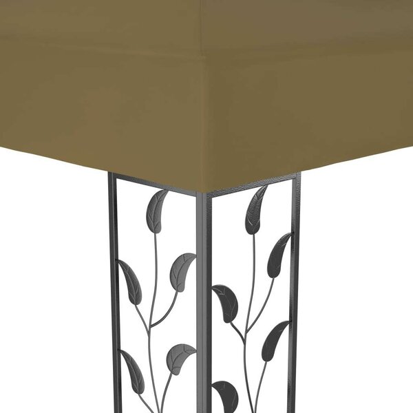 VidaXL Kerti Pavilon - Dupla Tető - 3x4 m
