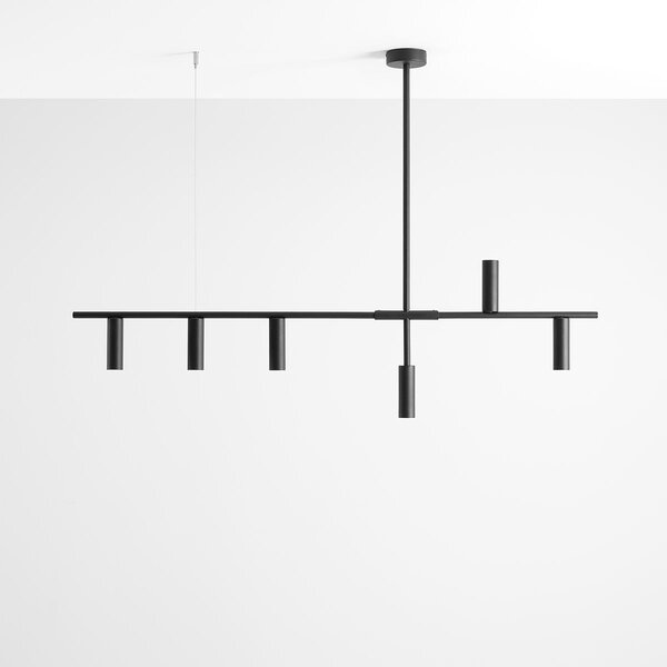 Aldex modern függeszték trevo fekete ald1104k1