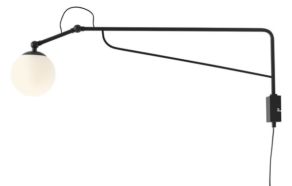Aldex modern fali lámpa soho fekete ald1105c1_d