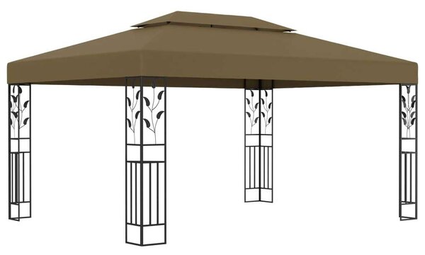 VidaXL Kerti Pavilon - Dupla Tető - 3x4 m