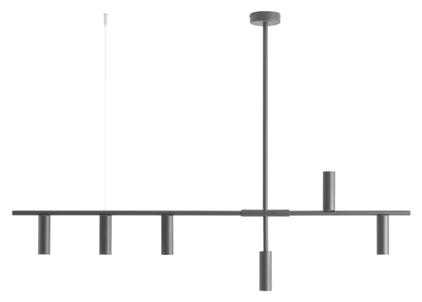 Aldex modern függeszték trevo fekete ald1104k1