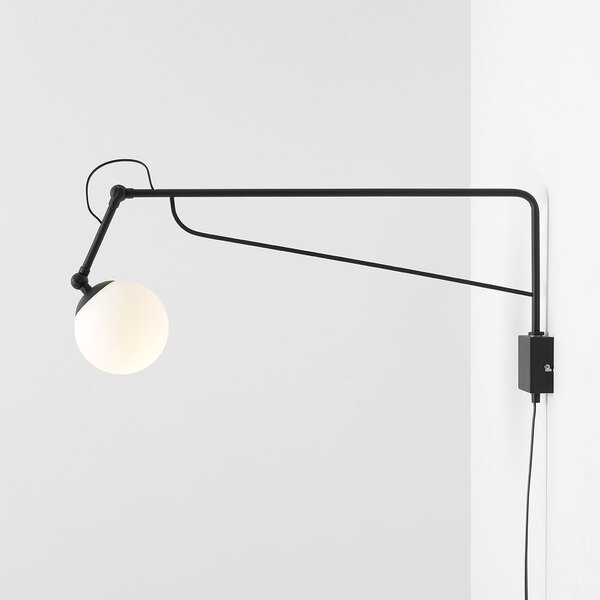 Aldex modern fali lámpa soho fekete ald1105c1_d