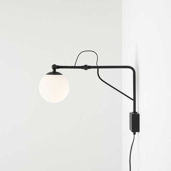 Aldex modern fali lámpa soho fekete ald1105c1_m
