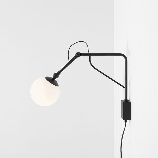 Aldex modern fali lámpa soho fekete ald1105c1_m