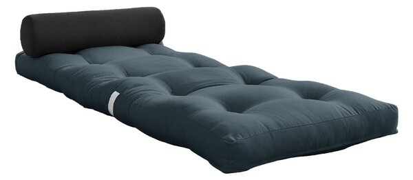 Kékesszürke futon matrac 70x200 cm Wrap Petroleum/Dark Grey – Karup Design