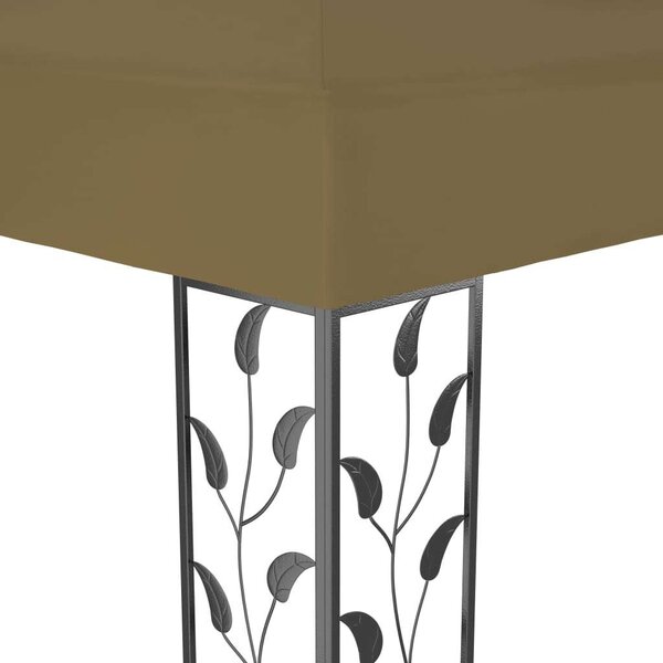 VidaXL Kerti Pavilon - Dupla Tető - 3x4 m