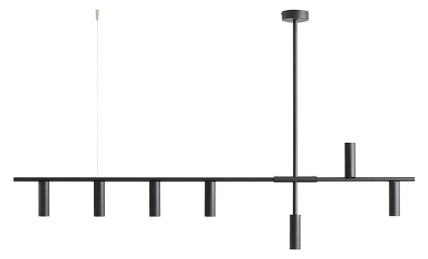 Aldex modern függeszték trevo fekete ald1104t1