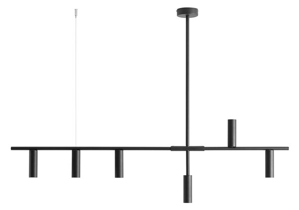 Aldex modern függeszték trevo fekete ald1104k1