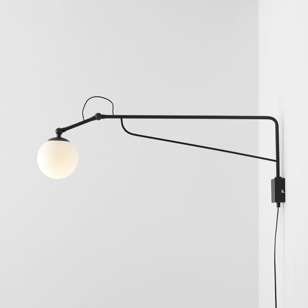 Aldex modern fali lámpa soho fekete ald1105c1_d