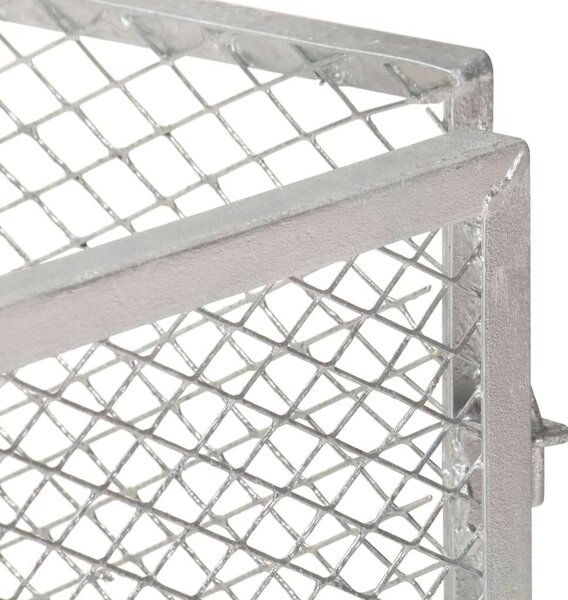 VidaXL Komposztáló - Galvanizált Vas - 100x100x77 cm
